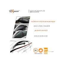 Space Cam Rüzgarlığı 1.2 Mm Ford / Connect 2016 2'li Set / Caru366