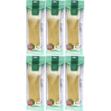 Derma Naturel Palmiye Örme İpli Banyo Kemeri 8 24cm 6 Lı Set