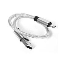 Ekılıf - Micro Usb Kablo Halat 30 Cm - Gri - T11646 Gri