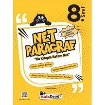 8. Sınıf Net Paragraf Soru Bankası Kafadengi Yayınları N11.11819