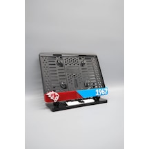 Bordo Mavi Taraftar 3d Kabartmalı Pleksi Motor Plakalığı - 848647844