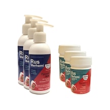 Olegovich Medicine Tüy Dökücü Azaltıcı Rus Merhemi 150 Ml 3 Adet + Genital Bölge Merhemi 50 Ml 3 Adet