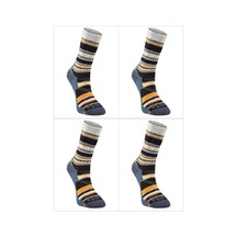 Evolite Nord Merino Çorap-turuncu 4'lü Set Turuncu