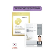 Dermal 3 Katmanlı Gold Göz Maskesi + Süt Özlü Kolajen Maskesi 23 G