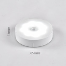 Beyaz 1 Adet Hareket Sensörü Gece Lambası Mutfak Yatak Odası Merdiven Koridor Dolap Dolap Gece Lambası Beyaz