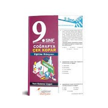 9. Sınıf Coğrafya Çek Kopar Yaprak Test Eğitim Dünyası Yayınları