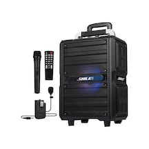Shile Sl-2017 50 Watt Taşınabilir Seyyar Aktif Amfi Hoparlör Kabl