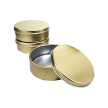 Gold Metal Kutu 10 Cm 500 Adet Renksiz