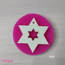 Yy0115 Yıldız Ortası Yıldız Boşluklu Silikon Kalıp