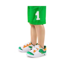 Kiko Kids Disha Cırtlı Işıklı Erkek Bebek Spor Ayakkabı Yeşil