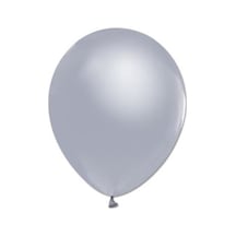 Benim Marifetlerim Metalik Gümüş Balon 12 Inch 20 Adet