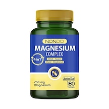 Magnezyum Kompleks 60 Tablet 250 Mg 4 Form, Sitrat, Taurat, Malat, Bisglisinat, B6 Vitamini