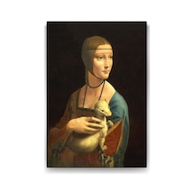Da Vinci - Erminli Kadın Tablosu - 40x60cm 7/8 Yaş