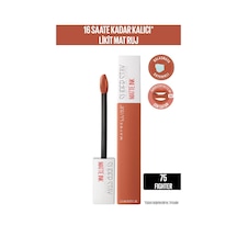 Maybelline New York Super Stay Matte Ink Likit Ruj 75 Fighter