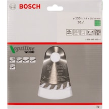 Bosch Optiline Wood 130x20/16 mm 30 Diş Daire Testere Bıçağı - 2608640583