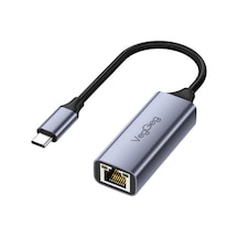 Veggieg Type-c 1000mbps Gigabit Ethernet Adaptörü Pc, Mac, Konsol, Tv Box Uyumlu