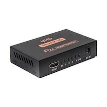 Hytech Hy-Lu4 Port Hdmi Splitter 4K*2K