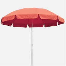 Eğilebilen Plaj Şemsiyesi, Balkon Şemsiyesi, 200 cm Kırmızı