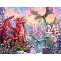 167173 Ejderhalar Yetişkin Puzzle, 2000 Parça