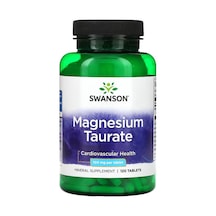 Swanson, Magnesium Magnezyum Taurate, 100 Mg, 120 Tablet