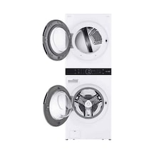 LG W4W8BVKKWHM.ABWPLTK 12 KG Yıkama 10 KG Kurutma 1400 Devir Çamaşır Ve Kurutma Makinesi Beyaz