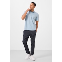 Tommylife Gri Standart Fit Dokuma Hafif Esnek Chino Erkek Pantolon - 82179 Gri