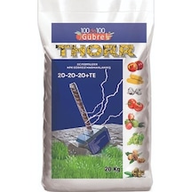 Thorr 20.20.20 Dengeli Npk Klorsuz Gübre Damlama Gübresi 20 Kg