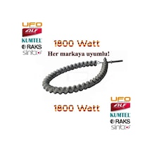 Ufo-Kumtel Uyumlu-Raks-Orion Elektrikli Soba Teli-Rezistansı 1800Watt