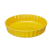 Emile Henry Tart-Börek-Flan Kabı Mat Sarı/Provence Yellow Mat Sarı