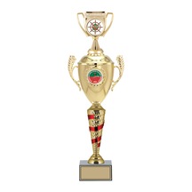 Odak Kupa - Figürlü Kupalar - Kupa Figürlü Kupalar Fg-082 C - 56 Cm Altın - Beyaz