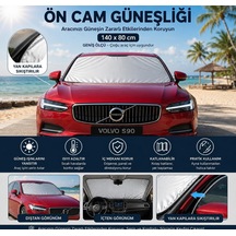Tr 4 Mevsim Araba Güneşlik Araba Araç İçi Güneşlik Araç Yan Cam Araba Ön Cam Güneşliği 140-80 Cm Genel