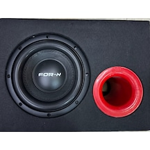 For-x Xw-2020s4 20cm 600wat Kabinli Bass Tek Bobin 29cm Boy 40cm En