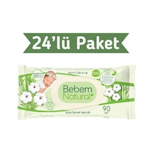 Bebem Natural Islak Havlu Mendil 90x24 2160 Yaprak