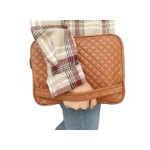 10 inch Tabletler için Baklava Desen Kapitone Çanta - AL3764