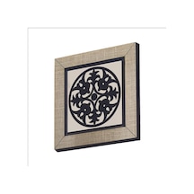 Barok Desen Baskılı Mdf Magnet 7x7 51