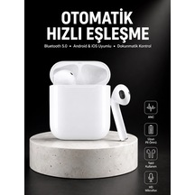 Yeni Nesil Dokunmatik Kontrol Çağrı Cevaplayabilen Kablosuz Bluetooth Kulaklık Renkli