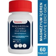 İmuneks Farma Magnezyum 3'lü Etki 60 Tablet