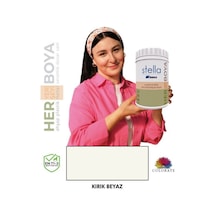 Stella Serisi Yeni Nesil Yüzey Dönüşüm Boyası - Kırık Beyaz Diğer