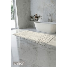 Karya Hardal Büyük Ayak Havlusu - 70x130cm , 800gr %100 Pamuk, Spa Ve Otel Banyo Paspası Hardal