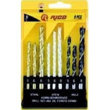 Rico RC1105 9 Parça Matkap Uçu Seti 3 Model
