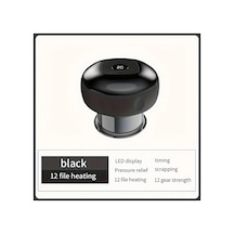 Topshop1 Siyah Smart Usbli Nalunkang Isitmali Kompresyon Vakum Masaj Kabini Tatiller Icin Ideal Hediye Siyah