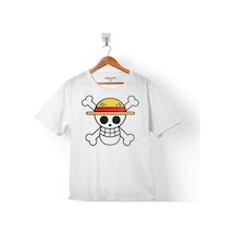 One Pıece Straw Hat New World Computer Çocuk Tişört 001