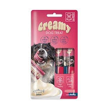 M-pets Creamy Köpek Ödül 4 X 15 Gr Somonlu