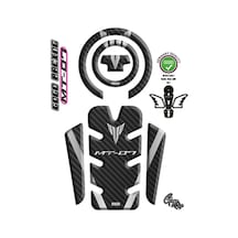 Yamaha Mt07 2021 - 2024 Uyumlu Tank Pad 001 Standart
