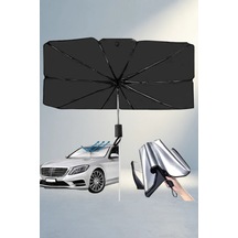 Ergonomik Katlanabilir Oto Şemsiye 125x65 Cm Uv Koruma