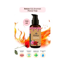 Gül Aromalı Doğal Ve Yenilebilir Masaj Yağı 100 Ml Romantik Dokunuşlar Için - 635849396