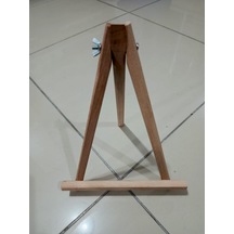 Mini Şövale 23 30cm Kayın Ağacı 25 35cm Ye Kadar Tuval Kullanılır