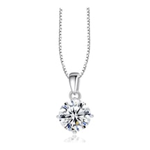 Brezza Lusso Jewelry Diamond Serisi Tektaş Aşk Stylish/night Gümüş Kadın Kolye 45 CM 45 CM Brezza Lusso Jewelry Diamond Serisi Tektaş Aşk Stylish/night Gümüş Kadın Kolye 45 CM 45 CM