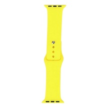 Watch Ultra 49mm Band Serisi Klasik Kordon Silikon Strap Kayış-sarı