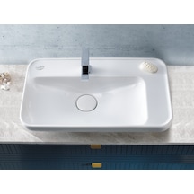 Turkuaz Seramik Cerastyle Lal 70 CM Tezgah Üstü Çanak Lavabo